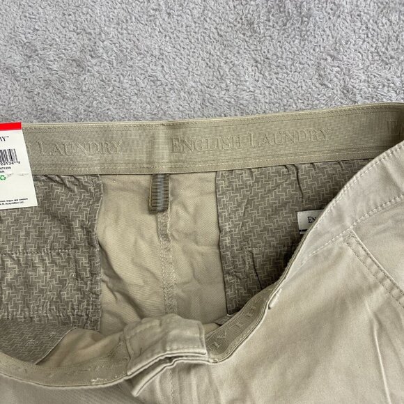 NEW English Laundry Men's 34x32 Chino Straight Fit Pants Cotton Stretched - Picture 7 of 8